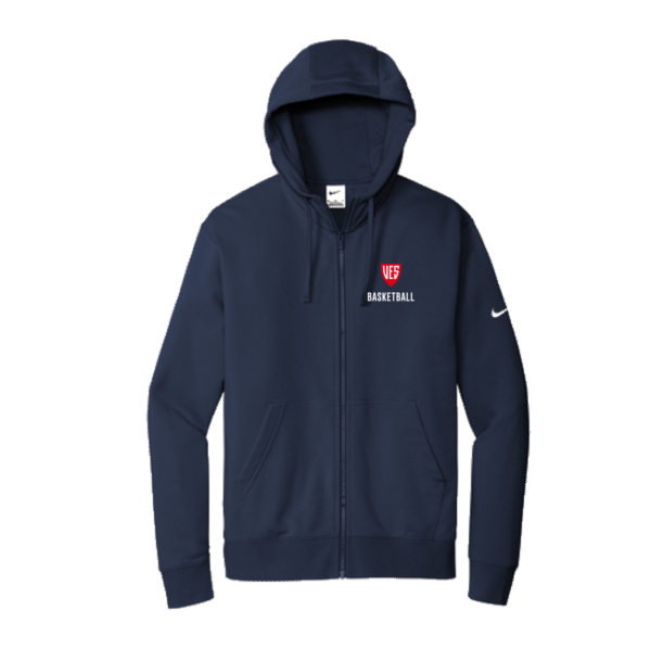 VIRGINIA EPISCOPAL BASKETBALL- Nike Club Fleece Sleeve Swoosh Full-Zip Hoodie
