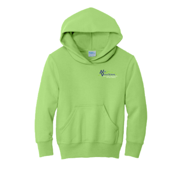 NEW VISTAS SCHOOL - Port & Company® Youth Core Fleece Pullover Hooded Sweatshirt
