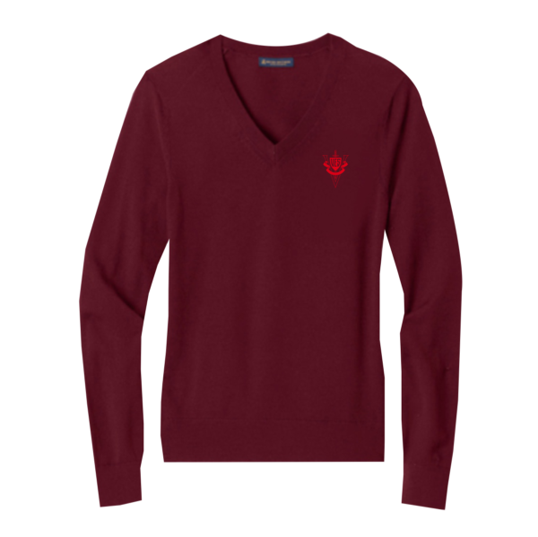 VES - Women's Brooks Brothers® Washable Merino V-Neck Sweater