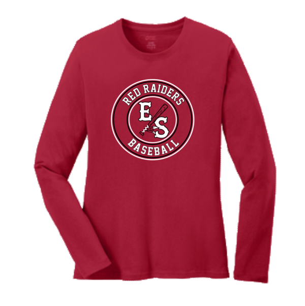 East Side Baseball - Ladies Port & Company® Long Sleeve Tee