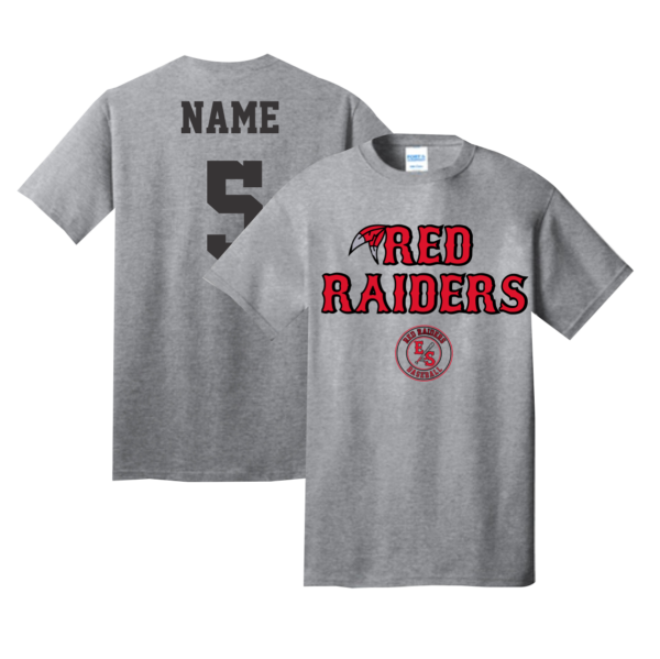 East Side Baseball - Red Raiders Cotton Tee