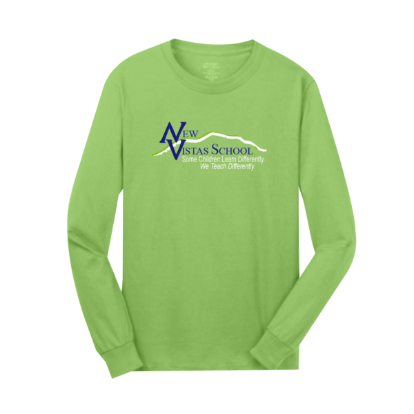 NEW VISTAS SCHOOL - Port & Company® Long Sleeve Core Cotton Tee