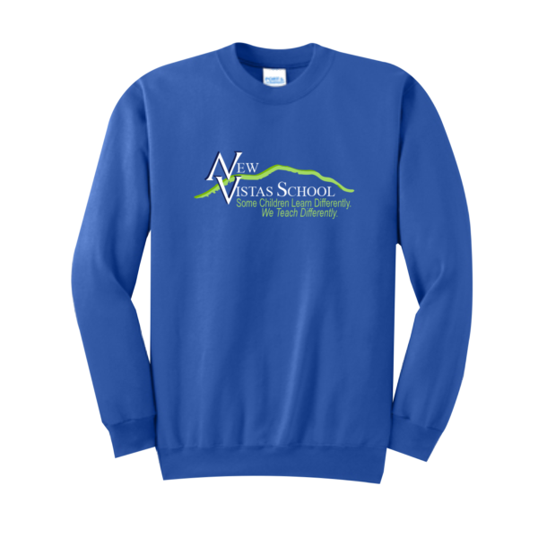 NEW VISTAS SCHOOL - Port & Company® Essential Fleece Crewneck Sweatshirt
