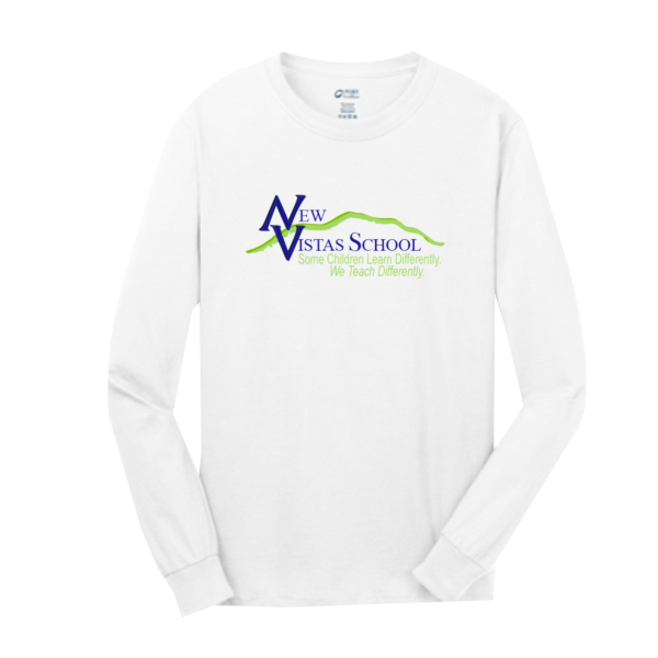 NEW VISTAS SCHOOL - Port & Company® Long Sleeve Core Cotton Tee