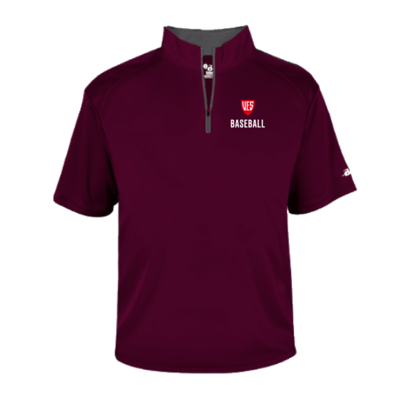 VIRGINIA EPISCOPAL BASEBALL - Badger - B-Core Quarter-Zip T-Shirt