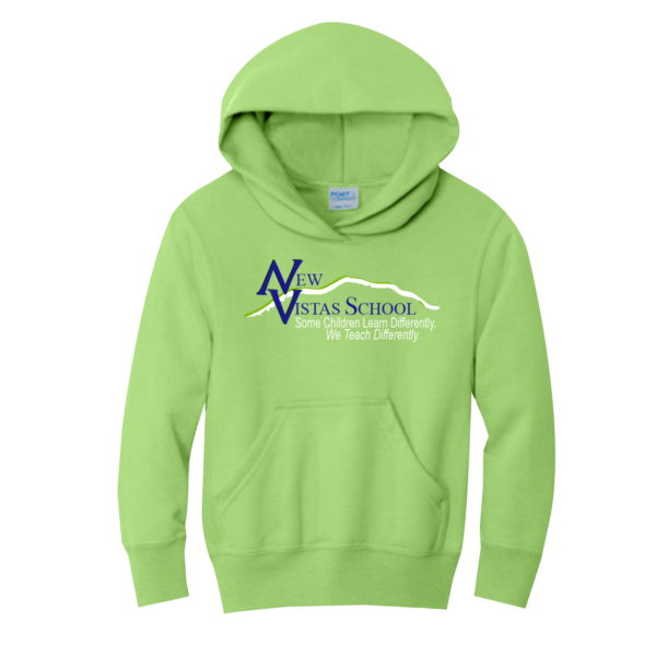 NEW VISTAS SCHOOL - Port & Company® Youth Core Fleece Pullover Hooded Sweatshirt