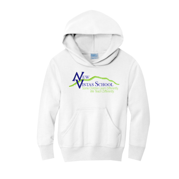 NEW VISTAS SCHOOL - Port & Company® Youth Core Fleece Pullover Hooded Sweatshirt