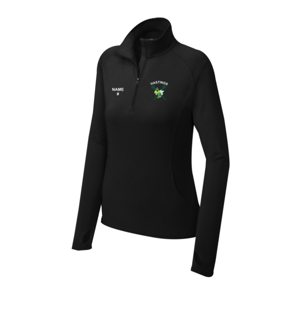 Hastings Lacrosse - Sport-Tek® Ladies Sport-Wick® Stretch 1/4-Zip Pullover