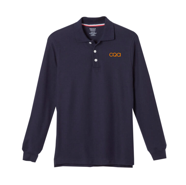 CQA II Primaria - Polo de manga larga (azul marino)