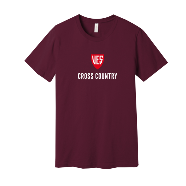 VIRGINIA EPISCOPAL CROSS COUNTRY - BELLA + CANVAS - Jersey Tee