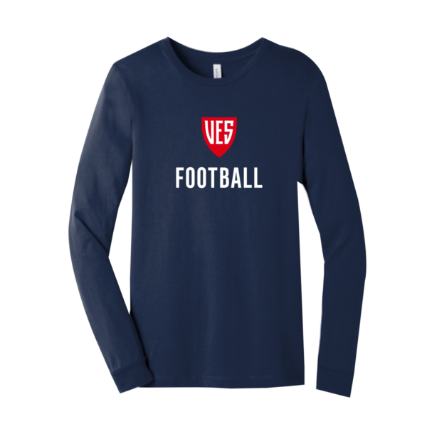 VIRGINIA EPISCOPAL FOOTBALL - BELLA + CANVAS - Jersey Long Sleeve Tee