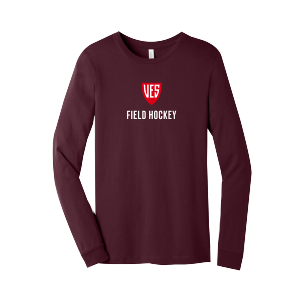 VIRGINIA EPISCOPAL FIELD HOCKEY - BELLA + CANVAS - Jersey Long Sleeve Tee