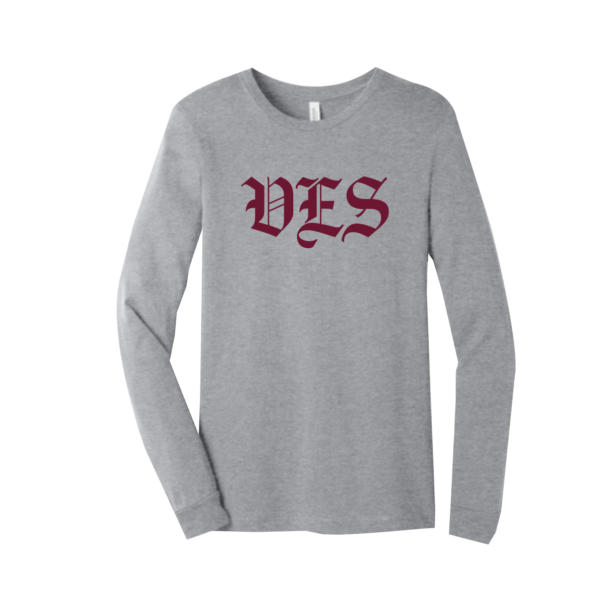 VIRGINIA EPISCOPAL COACHES - BELLA+CANVAS ® Heather Long Sleeve Tee