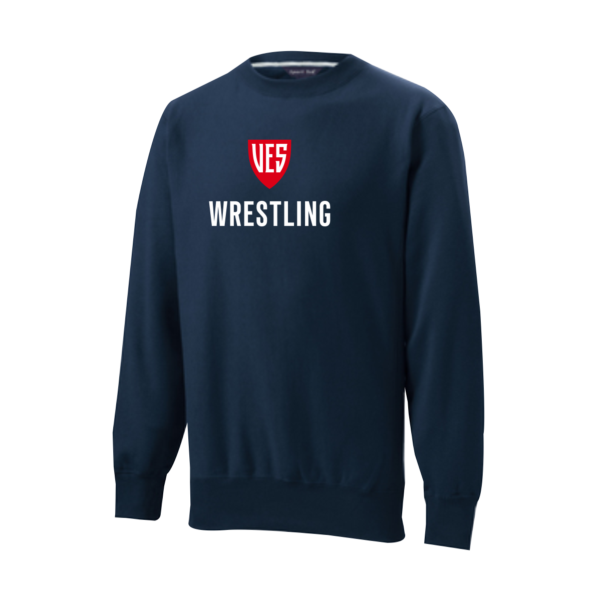 VES WRESTLING - Sport-Tek Super Heavyweight Crewneck Sweatshirt.