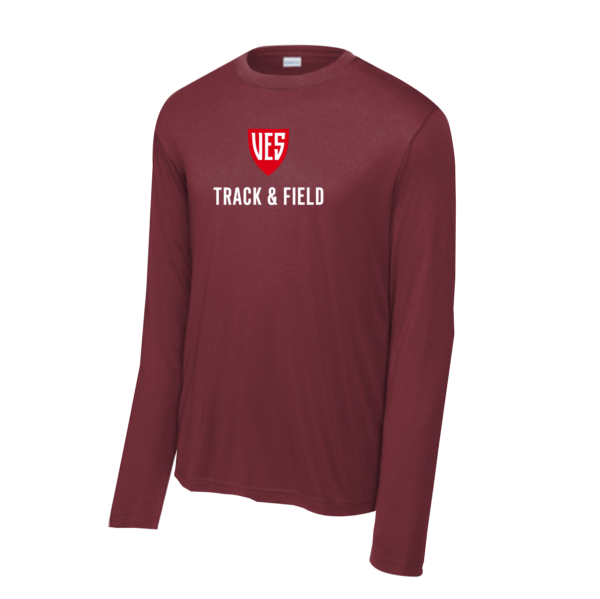 VES TRACK AND FIELD - Sport-Tek Long Sleeve PosiCharge Competitor Tee