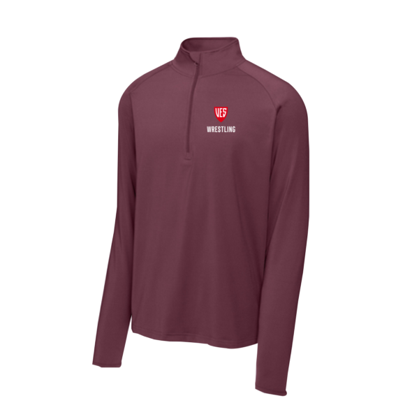 VES WRESTLING - Sport-Tek Sport-Wick Stretch 1/4-Zip Pullover