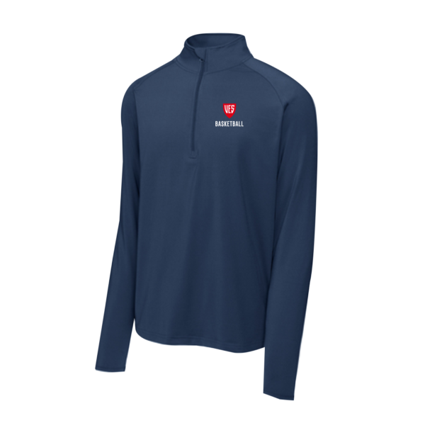 VES BASKETBALL - Sport-Tek Sport-Wick Stretch 1/4-Zip Pullover