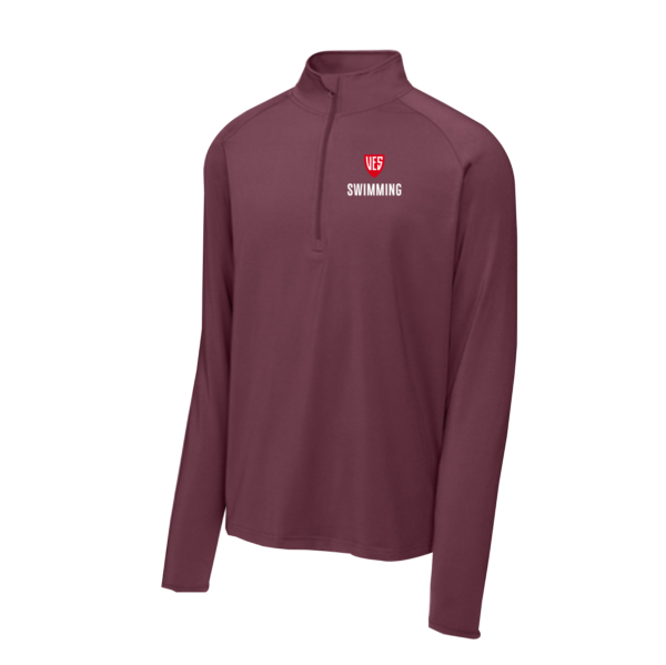 VES SWIMMING - Sport-Tek Sport-Wick Stretch 1/4-Zip Pullover