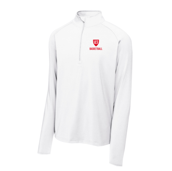 VES BASKETBALL - Sport-Tek Sport-Wick Stretch 1/4-Zip Pullover