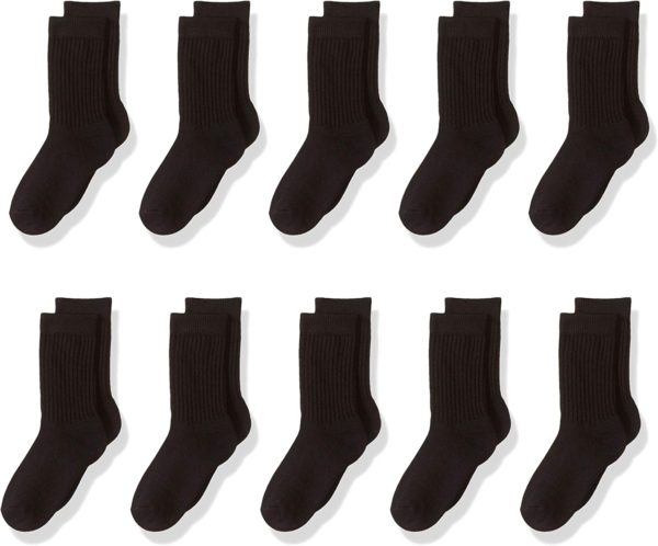 Unisex Black Socks