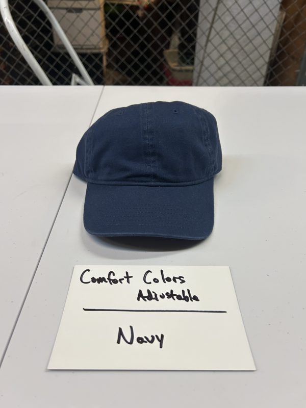 Comfort Colors Adjustable Cap - Navy