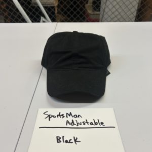 SportsMan Adjustable Cap - Black