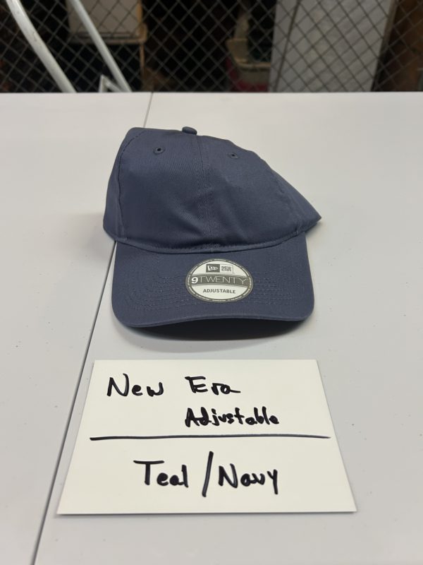 New Era Adjustable Cap - Teal/Navy