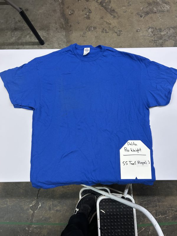 Delta Pro Weight Cotton Tee - Royal