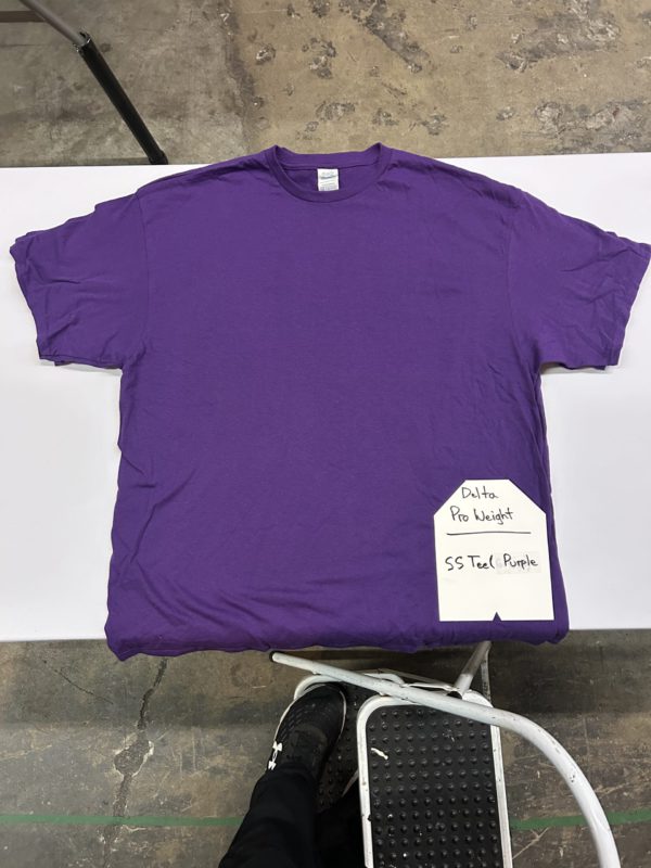 Delta Pro Weight Cotton Tee - Purple