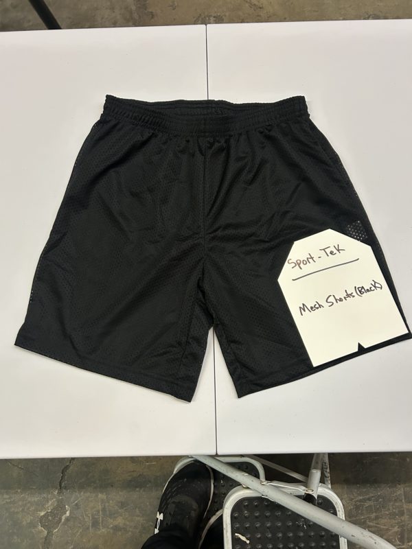 Sport-Tek Mesh Shorts - Black