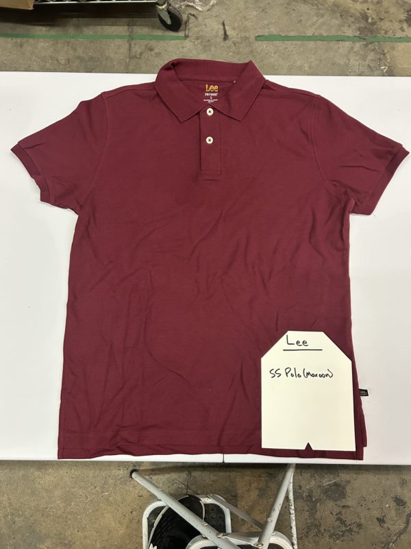 Lee Polo - Maroon