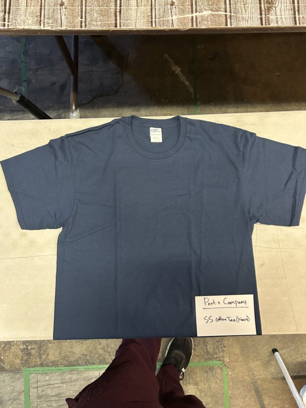 Port & Co Cotton Tee - Navy