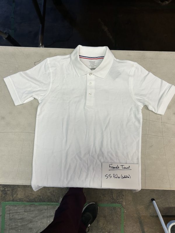 French Toast Polo - White
