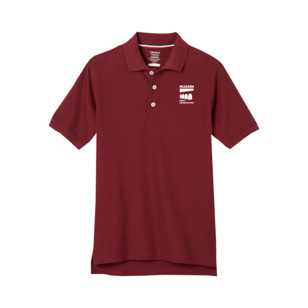 Nuasin Elementary - Maroon Short Sleeve Polo