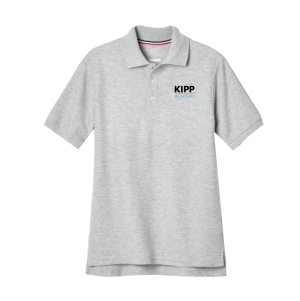 KAMS - Gray Short Sleeve Polo