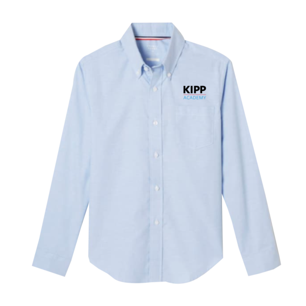KAMS - Blue Long Sleeve Oxford