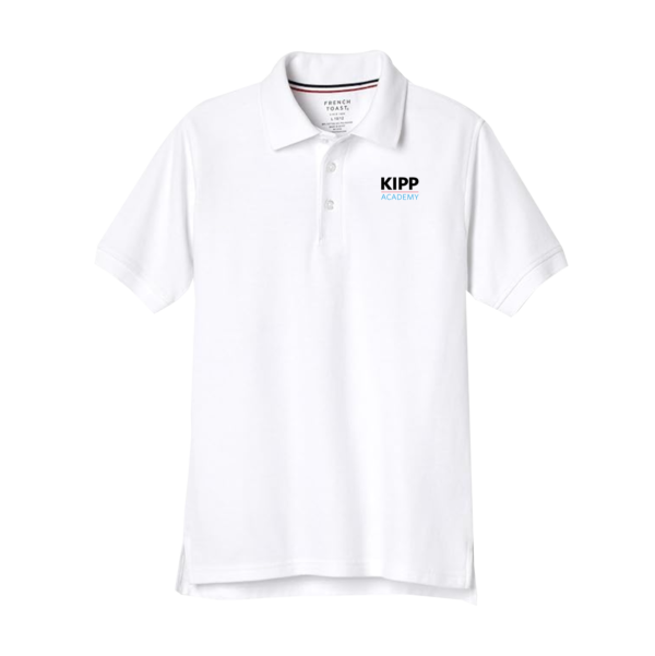 KAMS - White Short Sleeve Polo