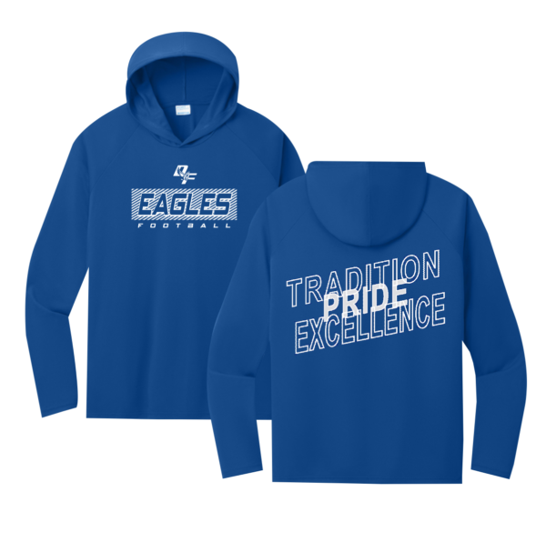 DF Football - Eagles Performance Hooded Tee